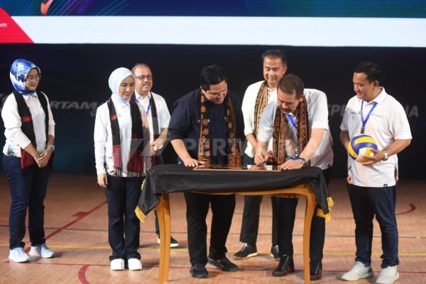 Resmikan Gelanggang Generasi Muda Pertamina, Erick Thohir Minta Pastikan Tercetak Pemimpin Masa Depan