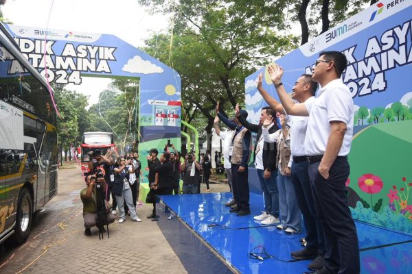 Kembali Digelar Program Mudik Asyik bersama Pertamina 2024, 86 Unit Bus Dilepas