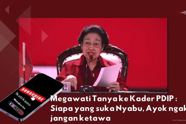 Video : Megawati ke Kader PDIP : Siapa yang Suka Nyabu! Ayo Ngaku