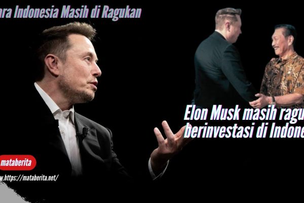 Elon Musk Masih Ragu Berinvestasi di Indonesia