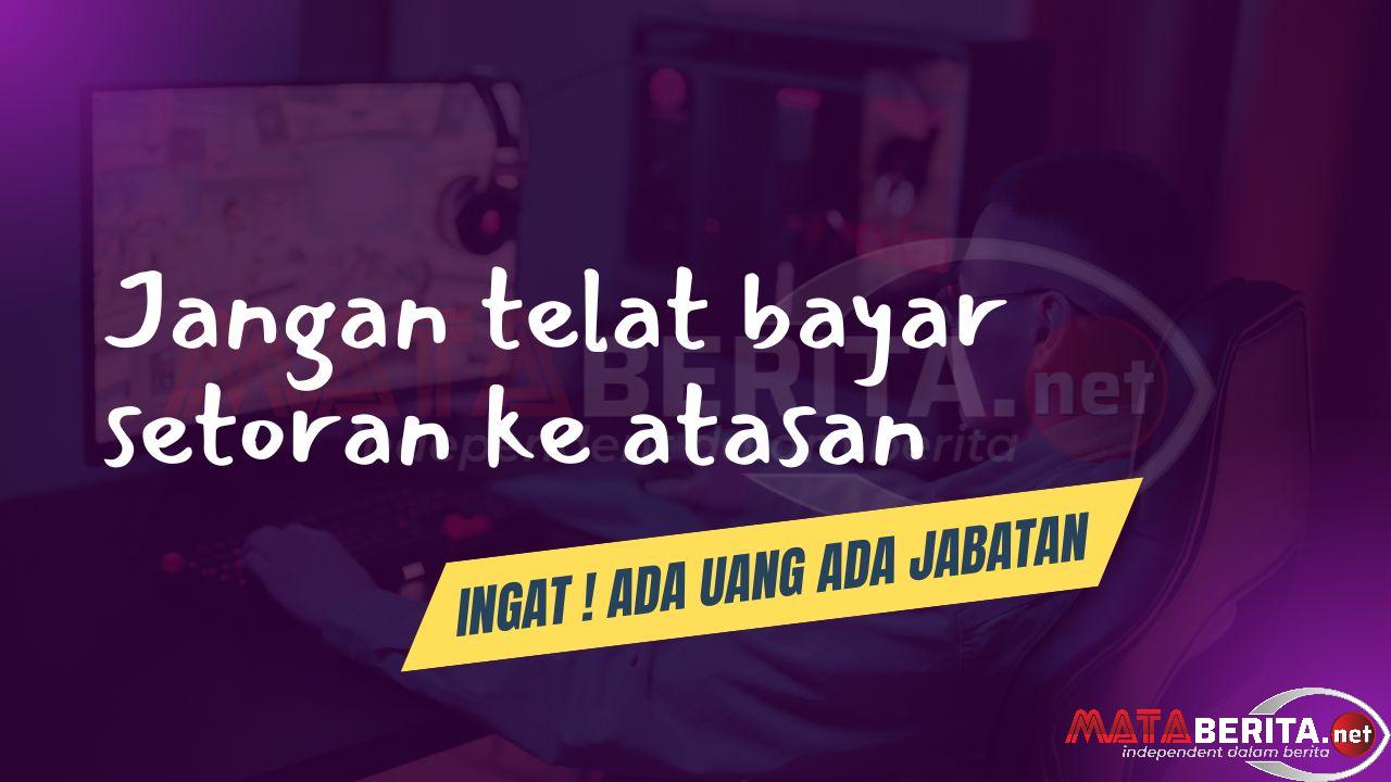 Seorang Menteri Marah ke Anak Buah Karena Telat Bayar Setoran