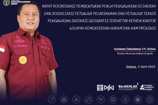 DJKI Rancang Juklak Juknis IG Terdaftar, Gandeng Kanwil dan Stakeholder Tingkatkan Efektivitas