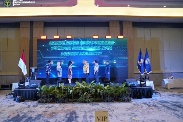 Menuju Jawa Barat Kaya akan Kekayaan Intelektual, Kanwil Kemenkumham Gelar Sosialisasi dan Promosi Indikasi Geografis dan Merek Kolektif