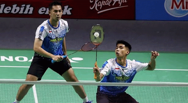 Sabar/Reza Kalah Telak dalam Babak Semifinal Indonesia Open 2024