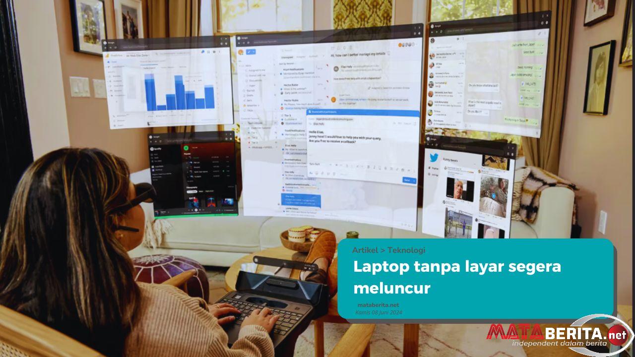 Laptop Tanpa Layar Segera Diluncurkan