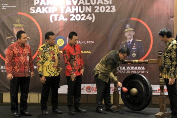 Kanwil Kemenkumham Jabar Hadiri Pembukaan Panel Evaluasi AKIP oleh Inspektorat Jenderal