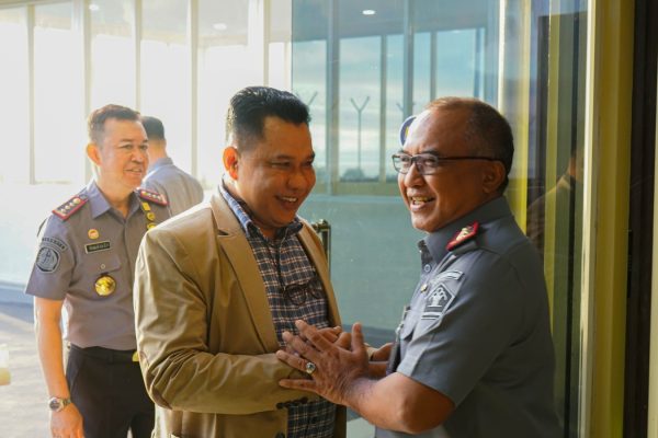 Hangat Kanwil Kemenkumham Malut Sambut Kunjungan Staf Ahli Menteri Sucipto
