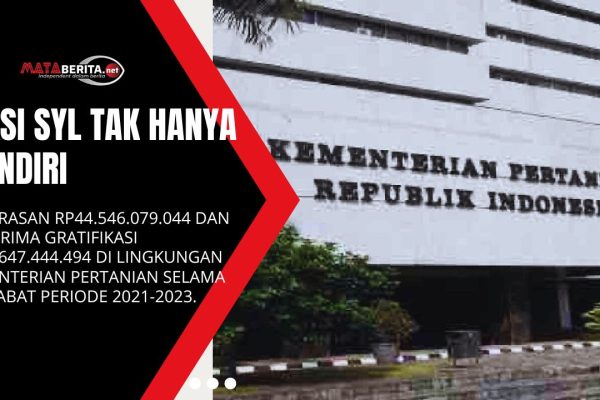 Aksi Korupsi Syahrul Yasin Limpo, Jaksa : Dibantu Oleh Direktur dan Sekjen Aksi Korupsi Syahrul Yasin Limpo, Jaksa : Dibantu Oleh Direktur dan Sekjen