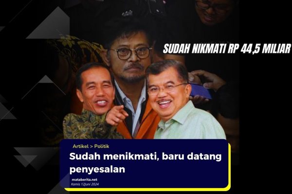 Korupsi Rp 44,5 Miliar, SYL Minta Jokowi dan JK Jadi Saksi Meringankan Korupsi Rp 44,5 Miliar, SYL Minta Jokowi dan JK Jadi Saksi Meringankan