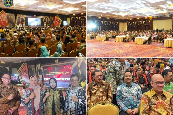 Kemenkumham Jabar Bawa Kades dan Lurah Borong Penghargaan dalam Paralegal Justice Award 2024