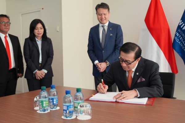 Menkumham Yasonna Teken Traktat Internasional, Langkah Strategis Indonesia Lindungi Sumber Daya Genetik dan Pengetahuan Tradisional