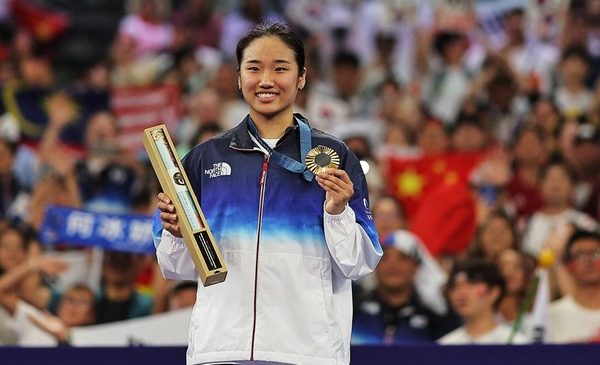 Tunggal Putri Korea Selatan An Se Young Berhasil Raih Emas Olimpiade 2024