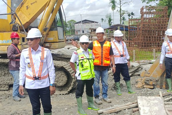 Kakanwil Kemenkumham Papua Ayorbaba Tinjau Kanim Mimika yang Dibangun