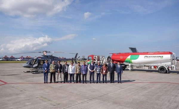 Pertamina Patra Niaga Bersama SGI dan Bell Textron Resmi Luncurkan Helikopter Bell 407 Berbahan Bakar SAF