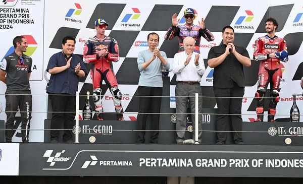 Presiden Jokowi Hadir dan Buka Perhelatan Pertamina Grand Prix of Indonesia 2024 di Pertamina Mandalika International Circuit