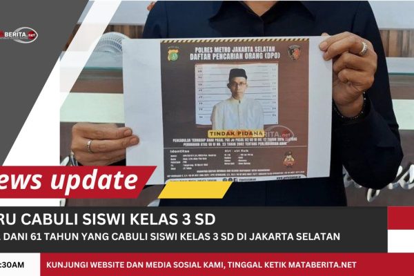 Guru Cabuli Siswi Kelas 3 SD di Jakarta Selatan