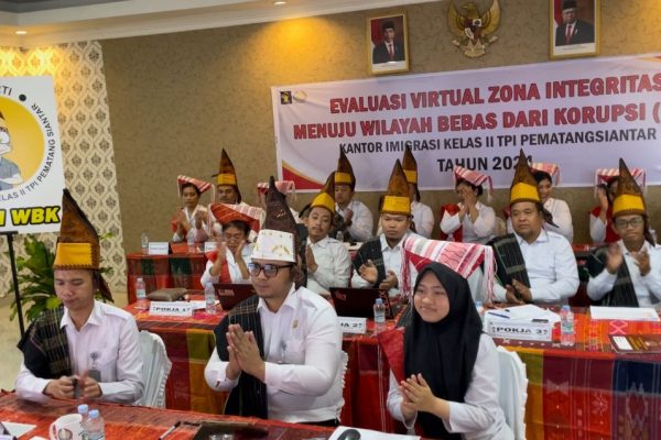 Kanim Pematang Siantar Sukses Selesaikan Desk Evaluasi Pembangunan Zona Integritas menuju WBK