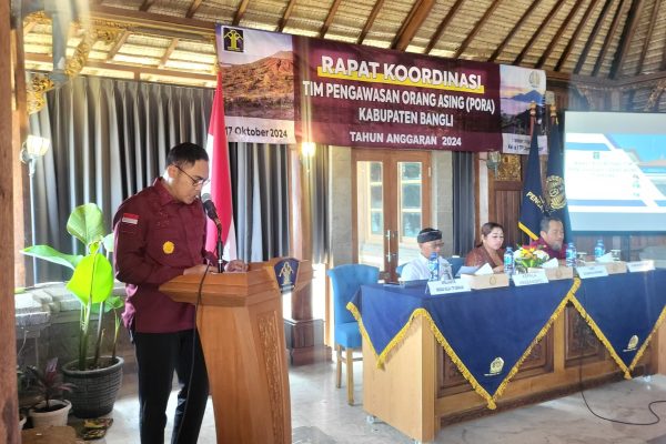 TIMPORA Bangli Bahas Tantangan Pengawasan Orang Asing di Daerah Pedesaan