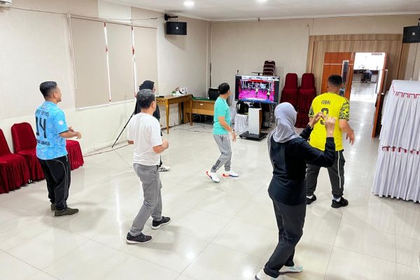 Dorong Produktivitas, ASN Kemenkumham Malut Jaga Kesehatan melalui Olahraga Rutin