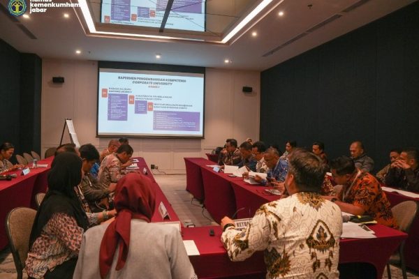 Kemenkumham Jabar Turut Berperan pada Pengembangan Kompetensi SDM dalam Rakor Akselerasi Corporate University 2024