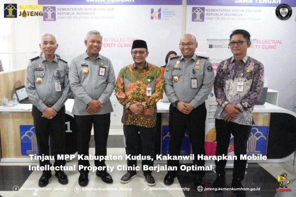 Tinjau MPP Kabupaten Kudus, Kakanwil Harapkan Mobile Intellectual Property Clinic Berjalan Optimal
