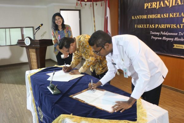 Imigrasi Ngurah Rai Jalin Kerjasama dengan Universitas Udayana