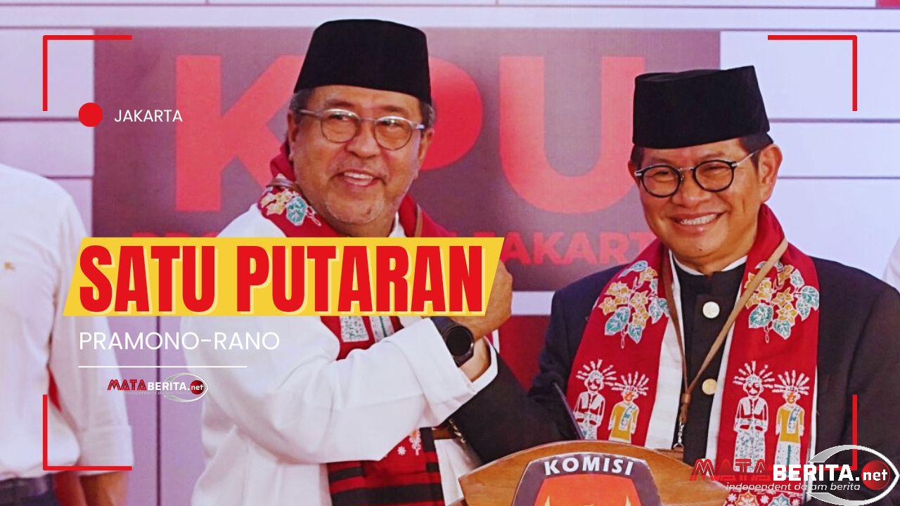 Pramono-Rano Klaim 50,09 Persen Suara, Arya Bima : Menang Satu Putaran