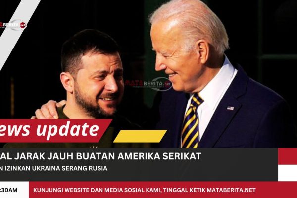 Presiden AS Joe Biden Izinkan Ukraina Serang Jarak Jauh Rusia