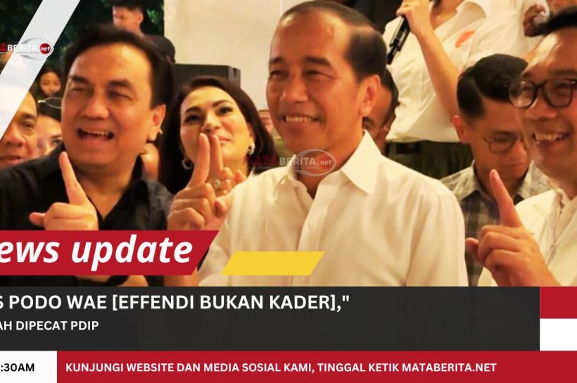 DPP Tegaskan Effendi Simbolon Bukan Lagi Kader PDIP