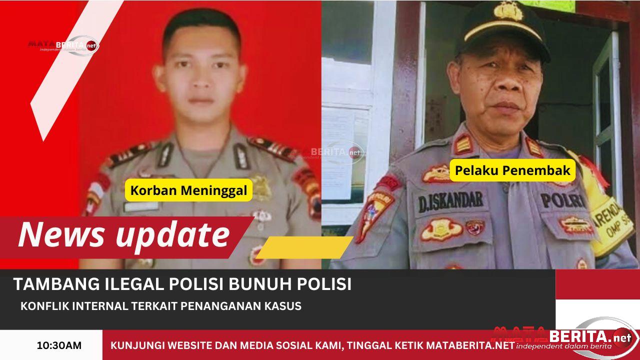 Kembali Viral Gegara Tambang Polisi Tembak Polisi