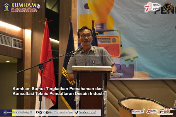 Kemenkumham Sumut Tingkatkan Pemahaman dan Konsultasi Teknis Pendaftaran Desain Industri