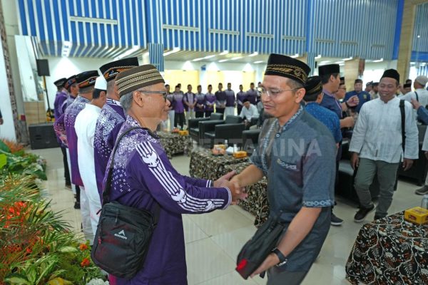 Kilang Pertamina Cilacap Lepas Keberangkatan 97 Jamaah Calon Haji