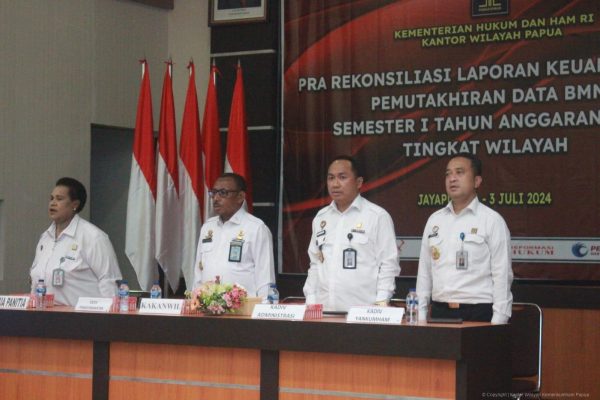 Resmi Tutup Pra Rekonsiliasi, Anthonius Ayorbaba : Koordinasi yang Baik Dapat Hasilkan Keberhasilan Laporan