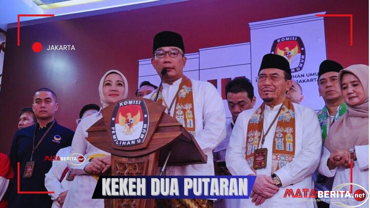 Tim Pemenangan Ridwan – Suswono Gugat ke MK, Kekeh Dua Putaran Pilkada Jakarta