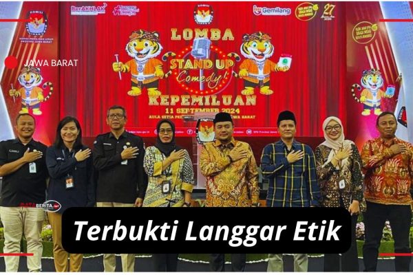 Ketua KPU Provinsi Jawa Barat Diberhentikan