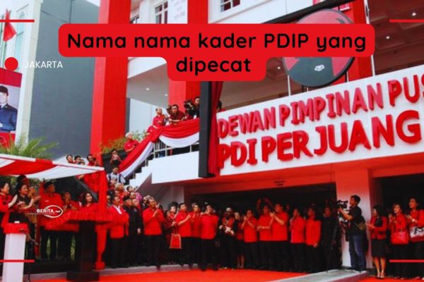 Nama nama ke 27 Kader PDIP yang Dipecat, Termasuk Jokowi!