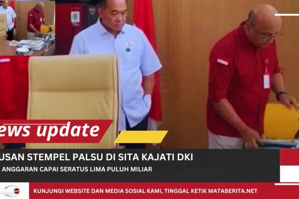 Kajati Sita Ratusan Stempel Palsu di Dinas Kebudayaan Provinsi DKI Jakarta