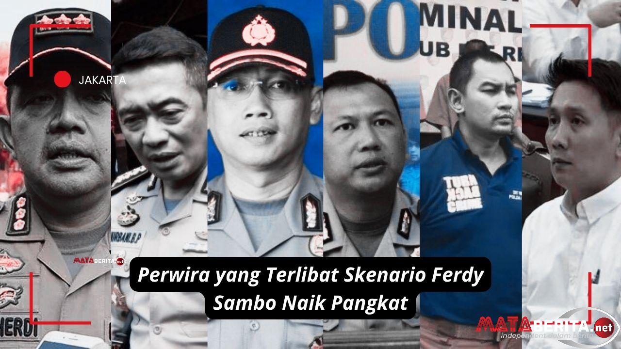 Enam Perwira Mantan Anak Buah Ferdy Sambo Naik Pangkat dan Dapat Jabatan Strategis