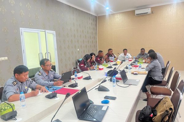 Wujudkan Produk Hukum Berkualitas, Kemenkumham Papua Harmonisasi Rancangan Peraturan Daerah
