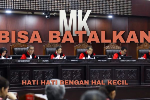 Dengan Masalah Kecil Ini, MK Bisa Batalkan Kemenangan Calon Kepala Daerah Dengan Masalah Kecil Ini, MK Bisa Batalkan Kemenangan Calon Kepala Daerah