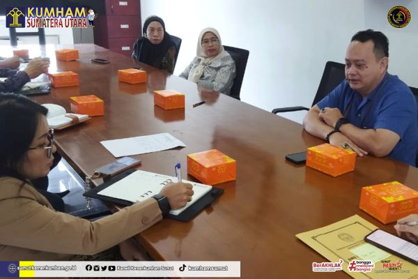 Dukung Peningkatan Kualitas Regulasi, Kemenkumham Sumut Dampingi Pemprov Bahas Kebutuhan Perancang Peraturan Perundang – Undangan