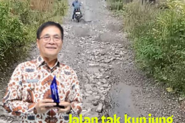 Bualan Belaka Janji Kampanye Hilarius Duha dalam 10 Tahun Jabat Bupati, Perbaikan Jalan Rusak di Nisel Tak Terealisasi