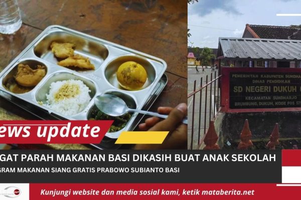 Siswa Keracunan Usai Makan Bergizi Gratis, Kepala Sekolah : Siswa Cium Bau Basi