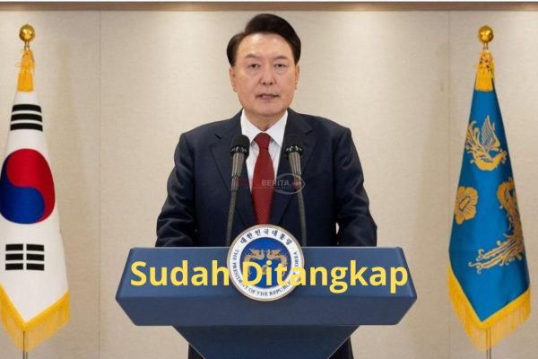 Presiden Korea Selatan Yoon Suk-yeol Resmi Ditahan