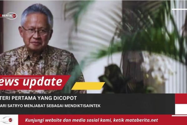 Menteri Pertama yang Dicopot Presiden Prabowo