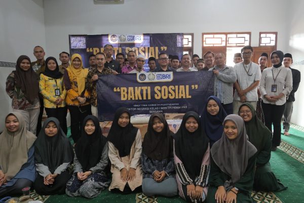 Imigrasi Pemalang dan BRI Gelar Bakti Sosial di Panti Asuhan