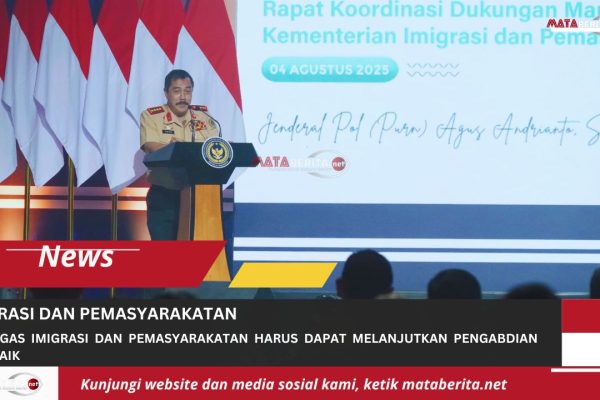 Menteri Imipas Beri Pembekalan Rapat Koordinasi Dukungan Manajemen Serta Tekankan Pelayanan ‘PRIMA’