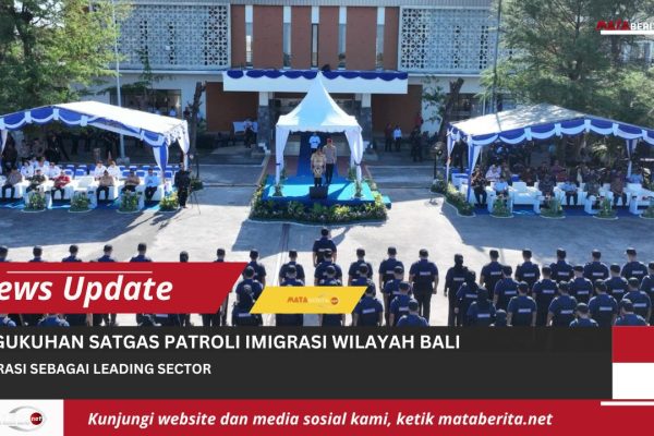 Jaga Stabilitas dan Keamanan, Menteri Imipas Kukuhkan Satgas Patroli Imigrasi Wilayah Bali