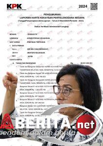 Harta Menteri Keuangan Sri Mulyani Indrawati Naik Pesat Usai Pajak Naik, Totalnya Tak Main Main
