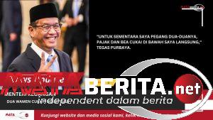 Anggito Abimanyu Tinggalkan Kemenkeu, Purbaya : Pajak dan Bea Cukai Saya Ambil Alih